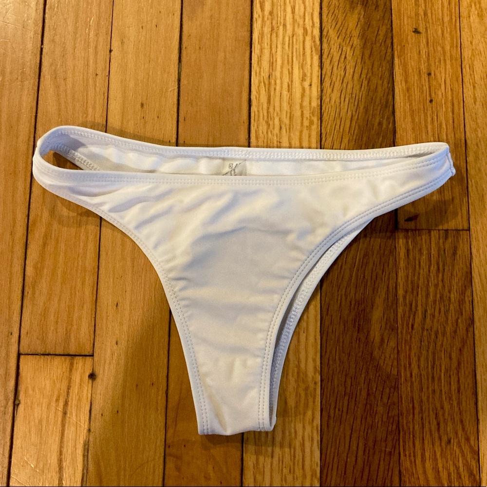 shein White bikini button size S